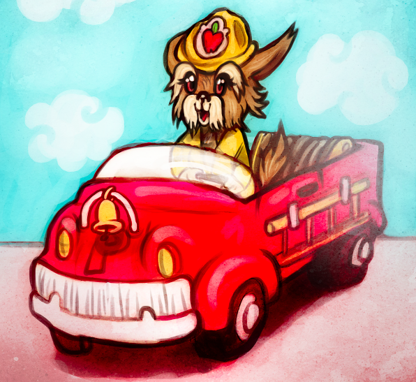 Phyto, Firefighter, Dog, Nutrition, Phytonutrients